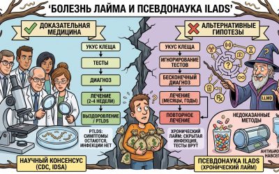 Болезнь Лайма и псевдонаука ILADS